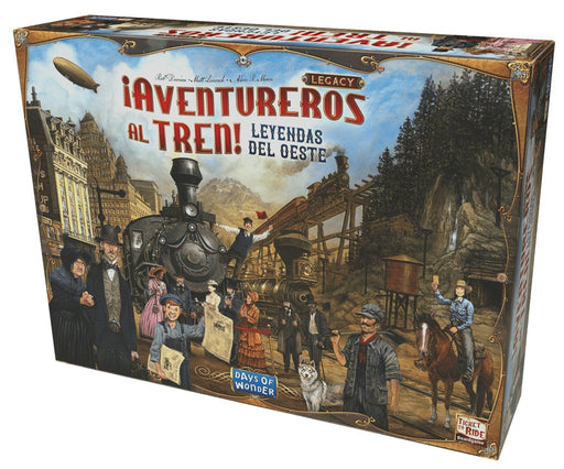 EAN 0824968208366 - Asmodee Ticket to Ride ! Legacy Legends of the West 90 min Juego de mesa Estrategia imagen 1