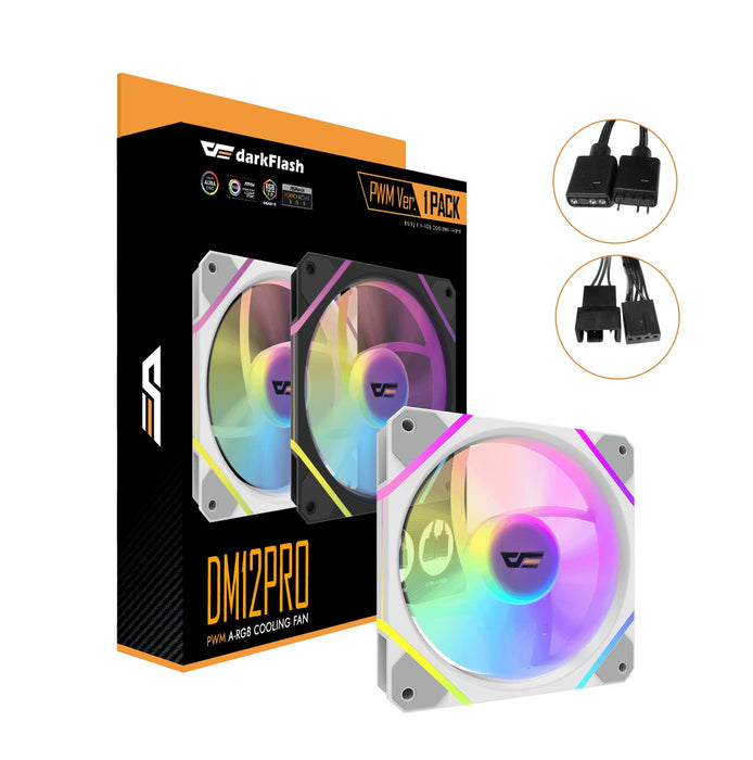 EAN 4711527005381 - darkFlash DF-DM12 PRO-W-ES1 sistema de refrigeración para ordenador Carcasa del ordenador Refrigerador de imagen 12