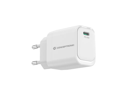 EAN 4015867243725 - Conceptronic ALTHEA19W45 cargador de dispositivo móvil Universal Blanco Corriente alterna Carga rápida In imagen 2