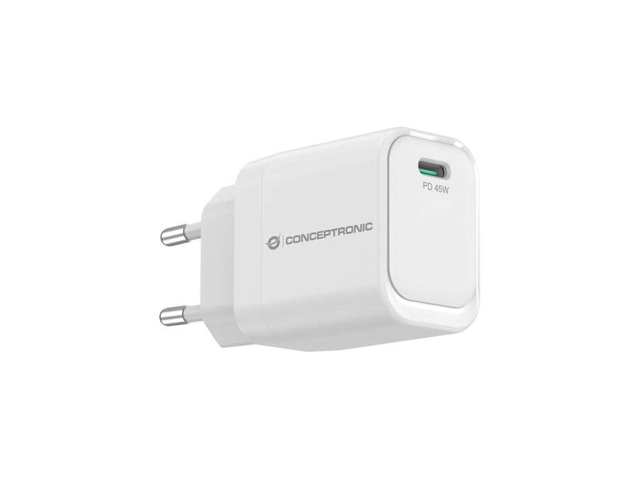 EAN 4015867243725 - Conceptronic ALTHEA19W45 cargador de dispositivo móvil Universal Blanco Corriente alterna Carga rápida In imagen 2