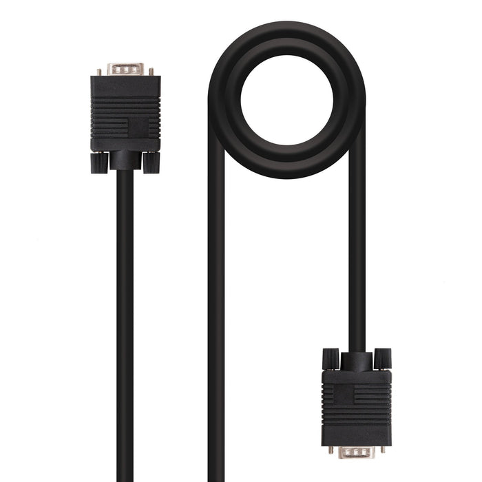 EAN 8433281002937 - Nanocable 10.15.1302 cable VGA 1,8 m VGA (D-Sub) Negro imagen 1