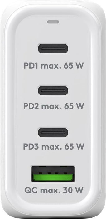 EAN 4040849648229 - Goobay 64822 cargador de dispositivo móvil Auriculares, Portátil, Smartphone, Tableta Blanco Corriente al imagen 4