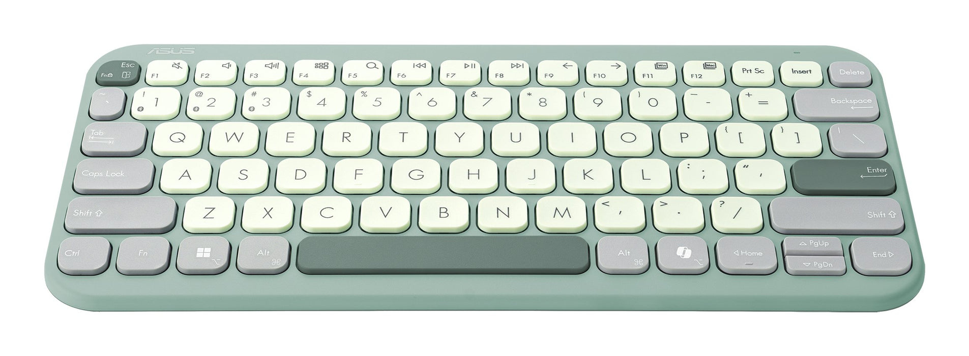 EAN 4711387539019 - ASUS KW100 KEYBOARD/GN/UI/80 teclado Universal Bluetooth Verde imagen 2