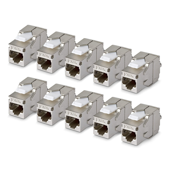 EAN 65030918015 - StarTech.com C6AKEYTLSTP18010PK módulo de conector de red imagen 1
