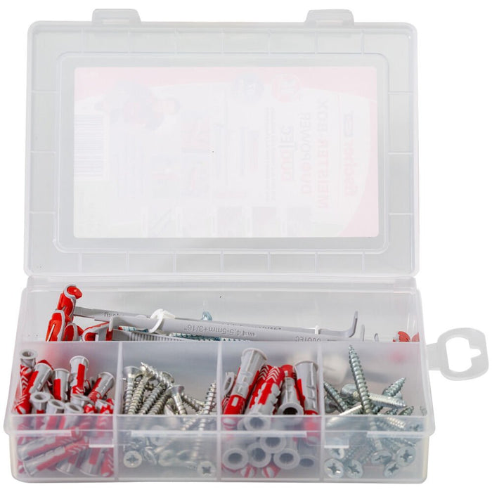 EAN 4048962276701 - Fischer 540093 tornillo de anclaje y taco 45 pieza(s) Juego de enchufes de pared y tornillos imagen 5