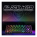 EAN 3700104455238 - Spirit of Gamer CLA-EK70ES teclado Juego RF inalámbrica + USB QWERTY Español Negro imagen 8