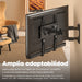 EAN 0766623461849 - Manhattan 461849 soporte de altavoz Pared Plástico, Acero Negro imagen 8