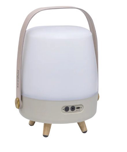 EAN 8720929080199 - Kooduu Lite-up PLAY Mini Altavoz monofónico portátil Arena, Blanco, Madera 8 W imagen 3