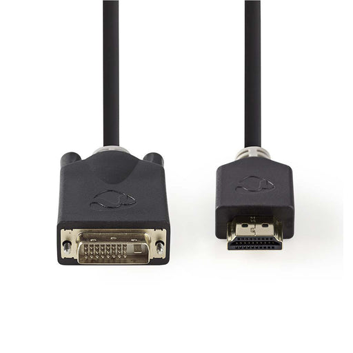 EAN 5412810264346 - Nedis CCBW34800AT20 adaptador de cable de vídeo 2 m HDMI tipo A (Estándar) DVI-D Antracita imagen 2
