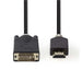 EAN 5412810264346 - Nedis CCBW34800AT20 adaptador de cable de vídeo 2 m HDMI tipo A (Estándar) DVI-D Antracita imagen 2