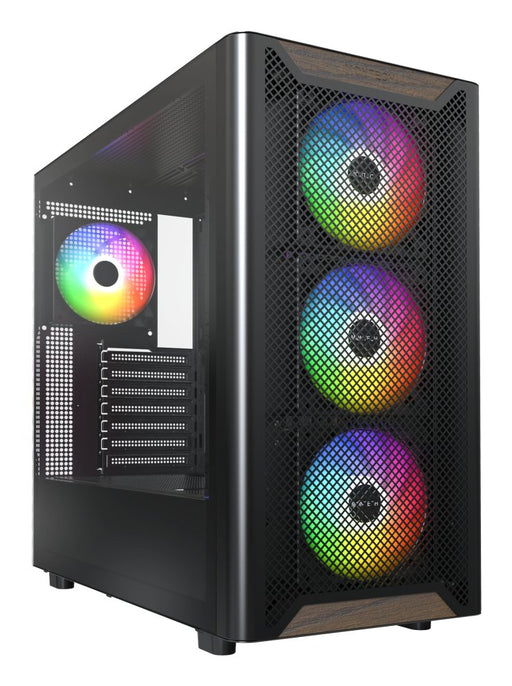 EAN 4710562749434 - Montech XR Wood Midi Tower Negro imagen 2