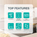 EAN 3838782924118 - Gorenje GI6443BSCWF Negro Integrado 60 cm Con placa de inducción 4 zona(s) imagen 3
