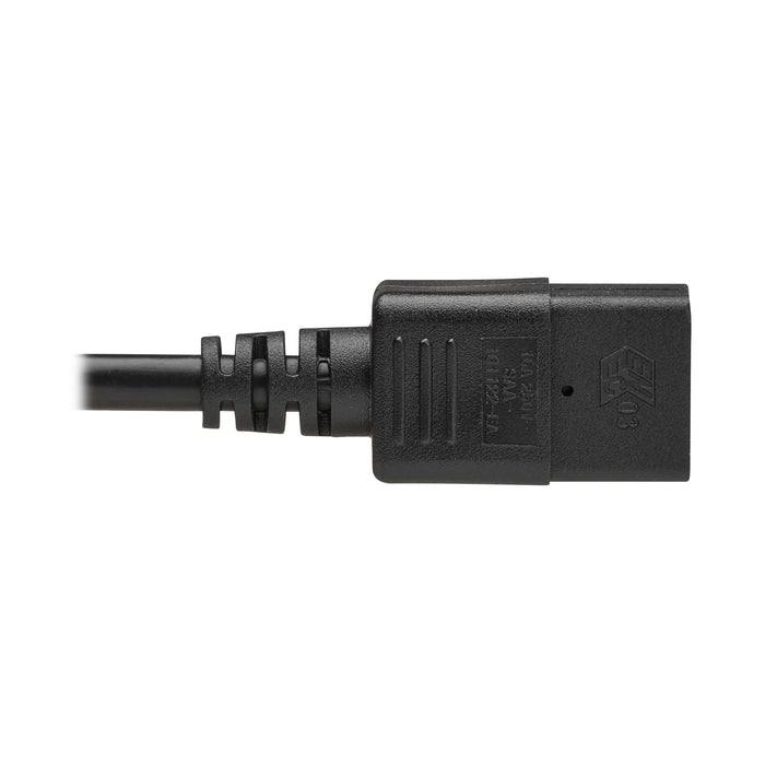 EAN 37332281029 - Eaton P036-02M-EU cable de transmisión Negro 2 m IEC C20 IEC C19 imagen 5