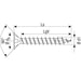 EAN 4003530102233 - SPAX 1191010400353 tornillo/tuerca 35 mm 200 pieza(s) imagen 2