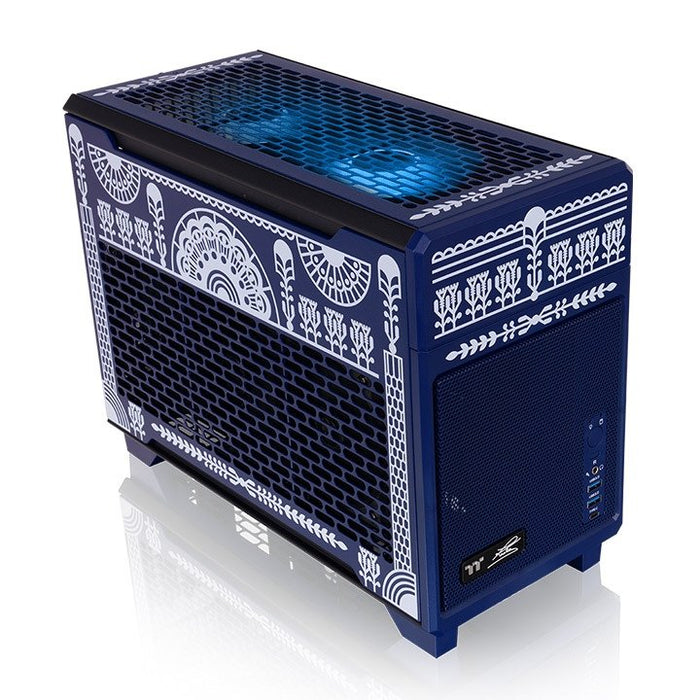 EAN 4711658546579 - Thermaltake TR100 Koralie Edition Cobalt Blue Mini Tower Azul imagen 4
