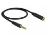 EAN 4043619857951 - DeLOCK 85795 cable de audio 0,5 m 4.4mm Negro imagen 1