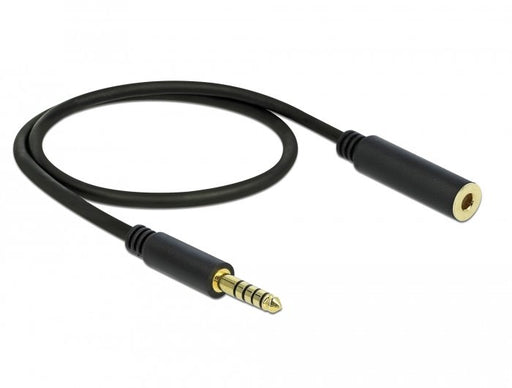 EAN 4043619857951 - DeLOCK 85795 cable de audio 0,5 m 4.4mm Negro imagen 1