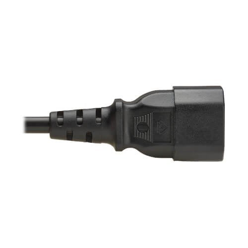 EAN 37332280985 - Eaton P004-02M-2C13EU cable de transmisión Negro 2 m IEC C14 IEC C13 imagen 6