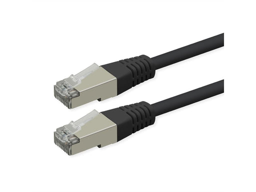 EAN 7630049640450 - ROLINE S/FTP (PiMF) Patch Cord, Cat.6 (Class E), PoE, black, 2 m cable de red Negro Cat6 S/FTP (S-STP) Al imagen 1