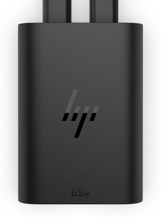 EAN 0198122960590 - HP 65W GaN USB-C Laptop Charger adaptador e inversor de corriente Negro imagen 1