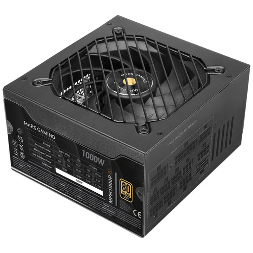 EAN 8435693110163 - Mars Gaming MPB1000PSI unidad de fuente de alimentación 1000 W 24-pin ATX ATX Negro imagen 1