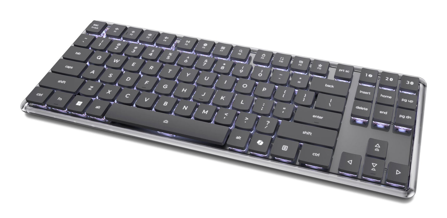 EAN 195892144199 - Lenovo 4Y41V37355 teclado Hogar / Oficina USB + RF Wireless + Bluetooth Alemán Gris imagen 2