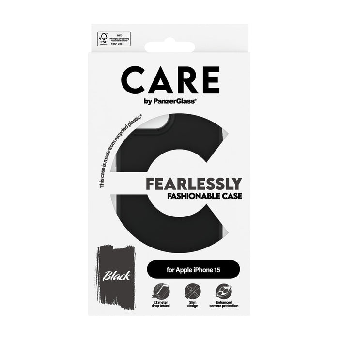 EAN 5715685005640 - PanzerGlass CARE™ by ® Case Black iPhone 15 funda para teléfono móvil Negro imagen 3
