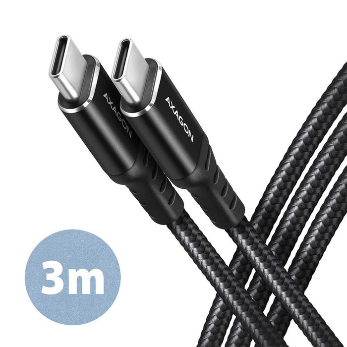 EAN 8595247906892 - Axagon BUCM-CM30AB cable USB USB 2.0 3 m USB C Negro imagen 1