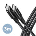 EAN 8595247906892 - Axagon BUCM-CM30AB cable USB USB 2.0 3 m USB C Negro imagen 1