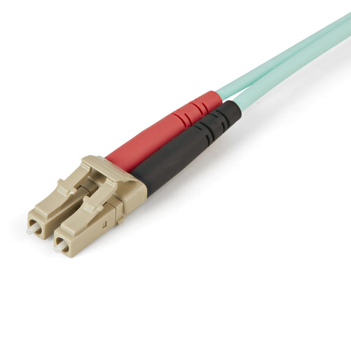 EAN 0065030870818 - StarTech.com 450FBLCLC2 Cable de fibra óptica e InfiniBand Color aguamarina imagen 2