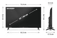 EAN 5905683272353 - Sharp 32HA1205E Televisor 81,3 cm (32") HD imagen 8
