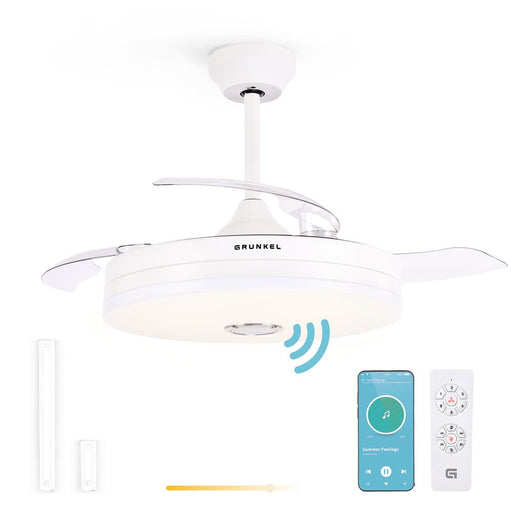EAN 8426156018911 - Grunkel SKYWIND-42BT2 ventilador Blanco, Madera imagen 1