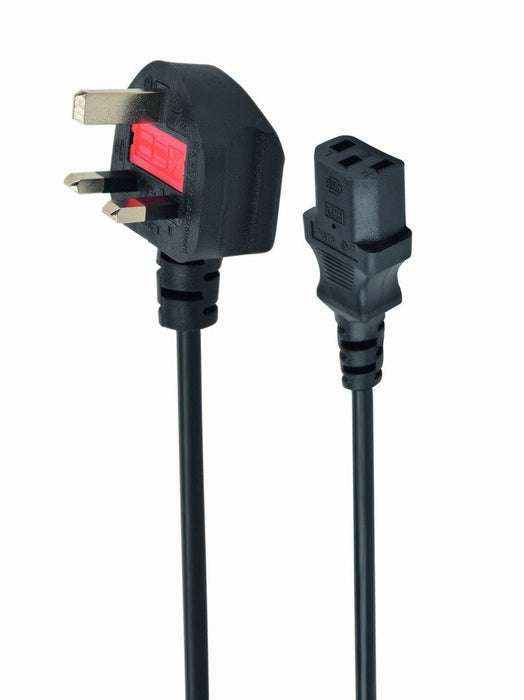 EAN 8716309021852 - Gembird PC-187 cable de transmisión Negro 1,8 m C13 acoplador 3 pines imagen 1