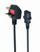 EAN 8716309021852 - Gembird PC-187 cable de transmisión Negro 1,8 m C13 acoplador 3 pines imagen 1