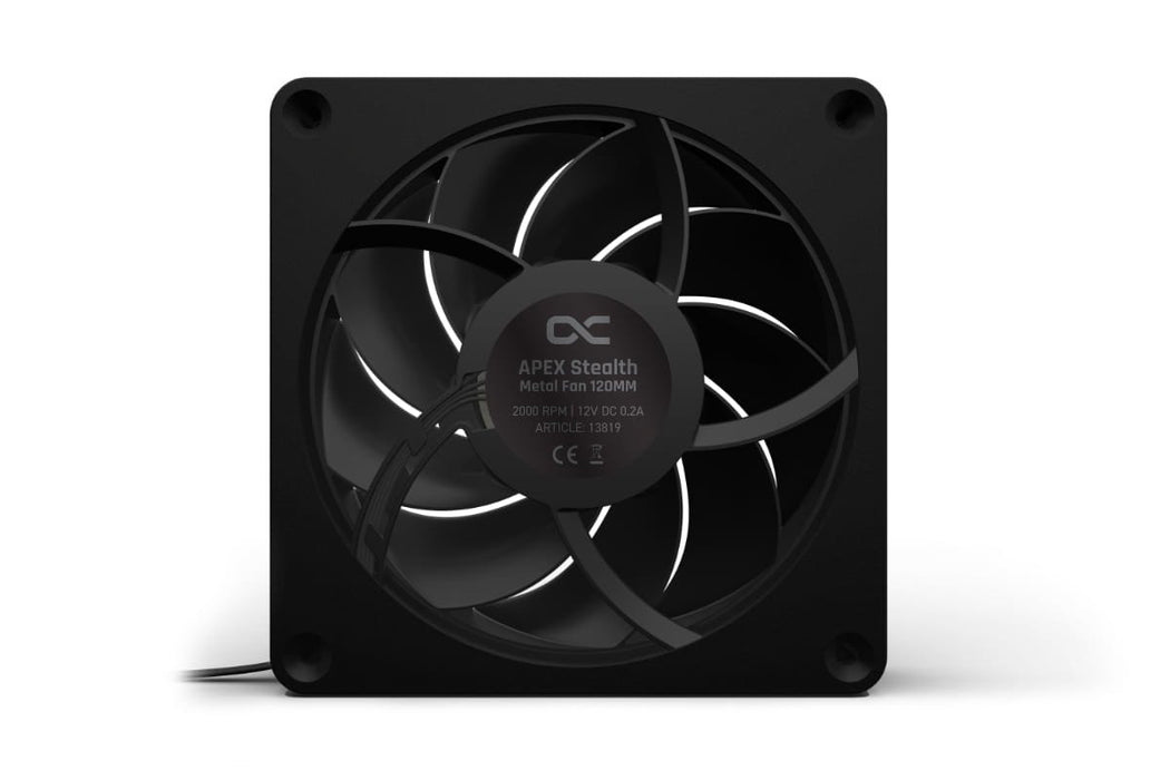 EAN 4250197138192 - Alphacool Apex Stealth Metall Carcasa del ordenador Ventilador 12 cm Negro 1 pieza(s) imagen 3
