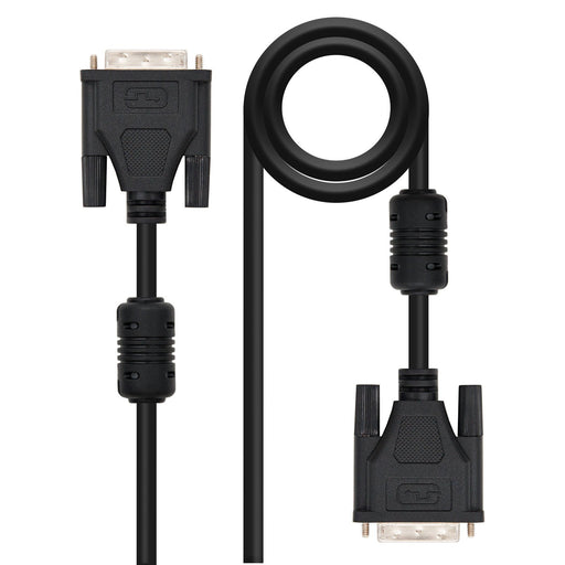 EAN 8433281002142 - Nanocable 10.15.0803 cable DVI 3 m Negro imagen 1