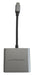 EAN 4262443280241 - LC-Power LC-HUB-C-MULTI-4-V2 hub de interfaz USB Tipo C 5000 Mbit/s Plata, Negro imagen 4