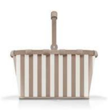 EAN 4012013748158 - Reisenthel carrybag Marrón, Blanco Cesta de la compra imagen 1