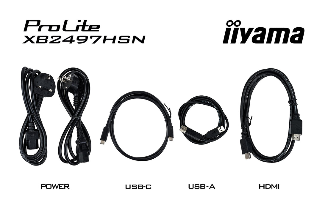 EAN 4948570125890 - iiyama ProLite XB2497HSN-B1 pantalla para PC 60,5 cm (23.8") 1920 x 1080 Pixeles Full HD LED Negro imagen 18