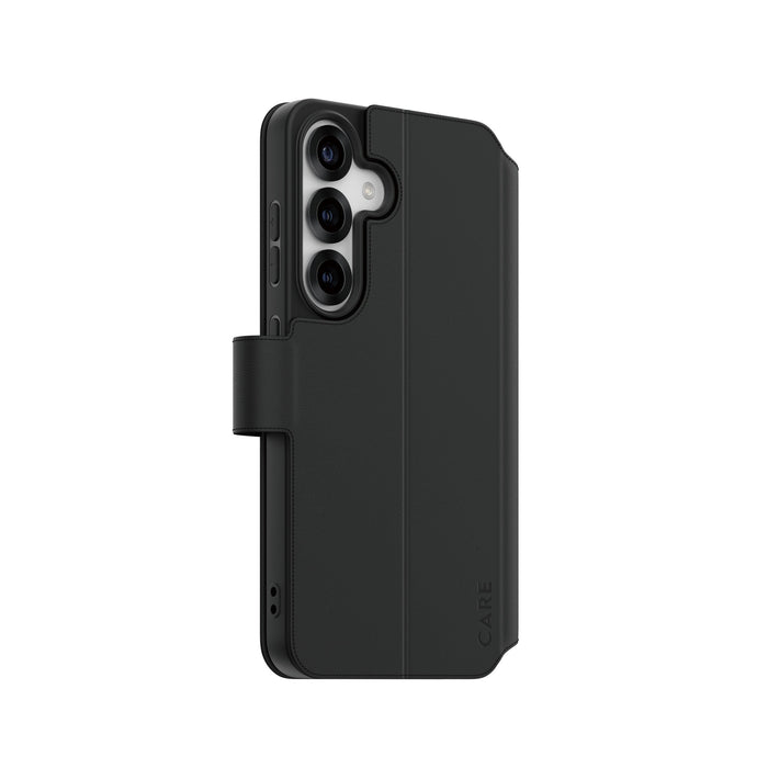 EAN 5715685016707 - PanzerGlass CARE™ by ® Wallet Case w. Kickstand Samsung Galaxy S25 funda para teléfono móvil Negro imagen 1
