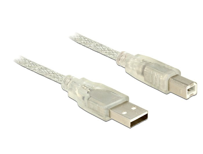 EAN 4043619838943 - DeLOCK 83894 cable USB USB 2.0 2 m USB A USB B Transparente imagen 1
