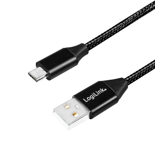 EAN 4052792052718 - LogiLink CU0144 cable USB USB 2.0 1 m USB A Micro-USB B Negro imagen 1