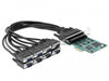 EAN 4043619904112 - DeLOCK 90411 tarjeta y adaptador de interfaz Interno RS-232 imagen 1