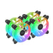 EAN 8435693114130 - Mars Gaming MF-4A Carcasa del ordenador Ventilador 12 cm Negro 4 pieza(s) imagen 1