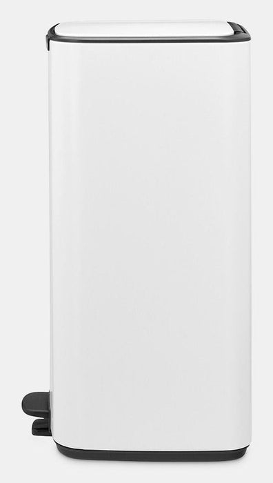 EAN 8710755236921 - Brabantia Bo Pedal Bin 30 L Rectangular Acero Blanco imagen 6