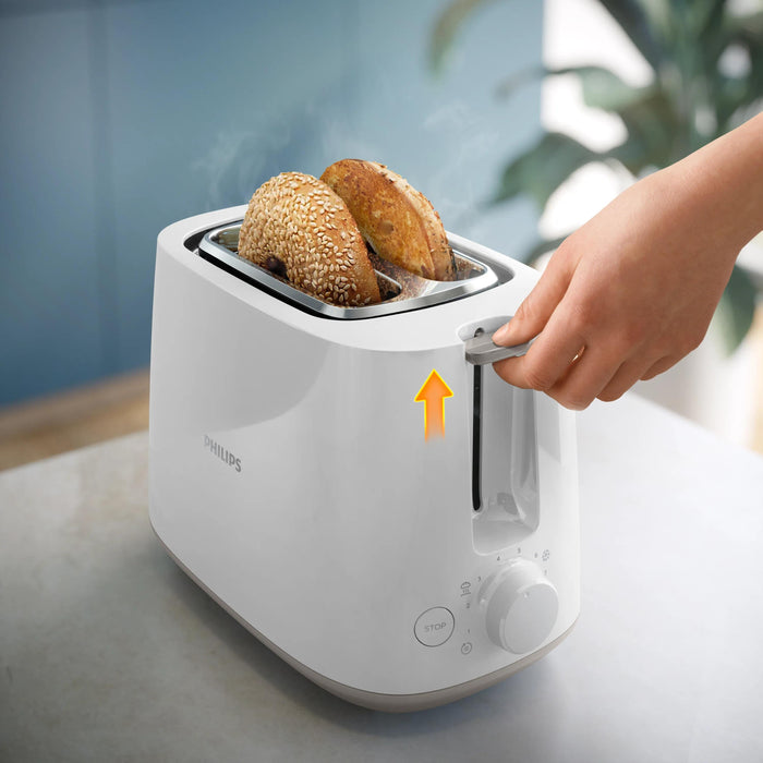 EAN 8710103806660 - Philips Daily Collection HD2582/00 tostadora 8 2 rebanada(s) 900 W Blanco imagen 2