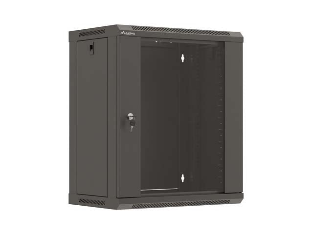 EAN 5901969447545 - Lanberg WF03-5312-10B armario rack 12U Bastidor de pared Negro imagen 3