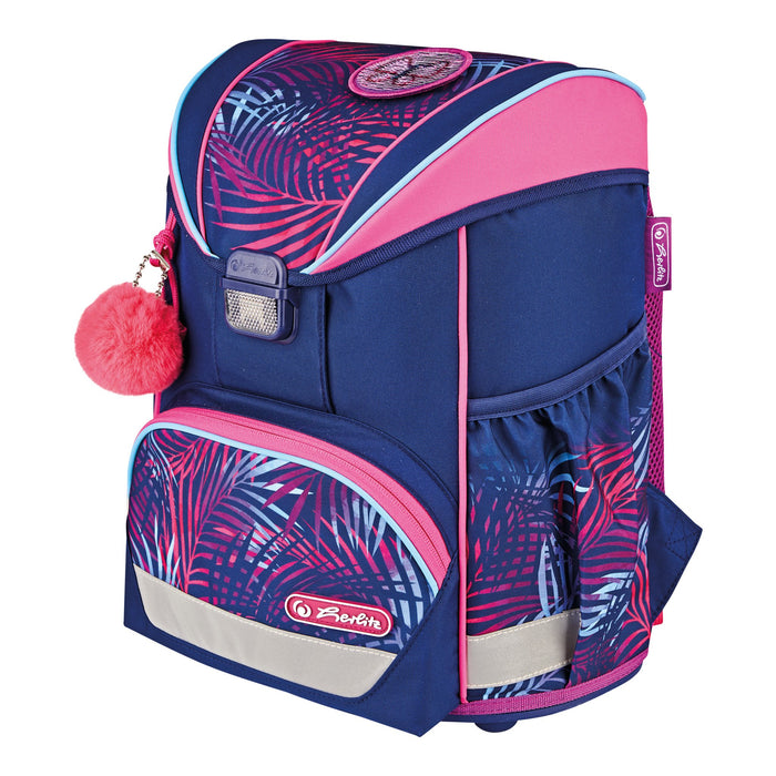 EAN 4008110347608 - Herlitz UltraLight Tropical Chill mochila Mochila escolar Rosa, Violeta Poliéster imagen 1