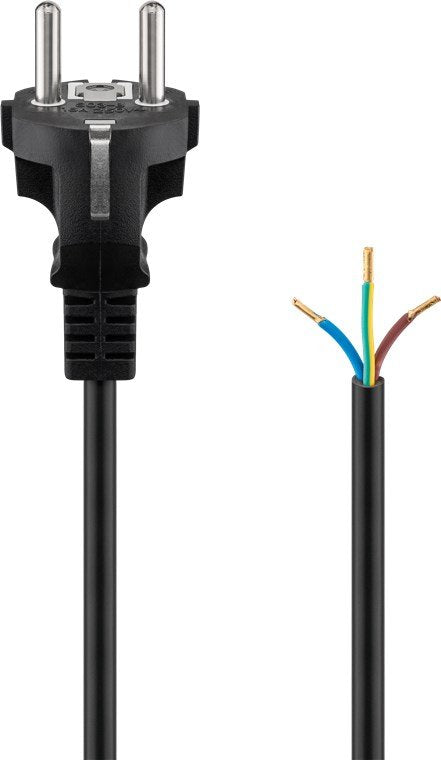 EAN 4040849947018 - Goobay 94701 cable de transmisión Negro 2 m Enchufe tipo F imagen 1
