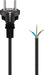 EAN 4040849947018 - Goobay 94701 cable de transmisión Negro 2 m Enchufe tipo F imagen 1